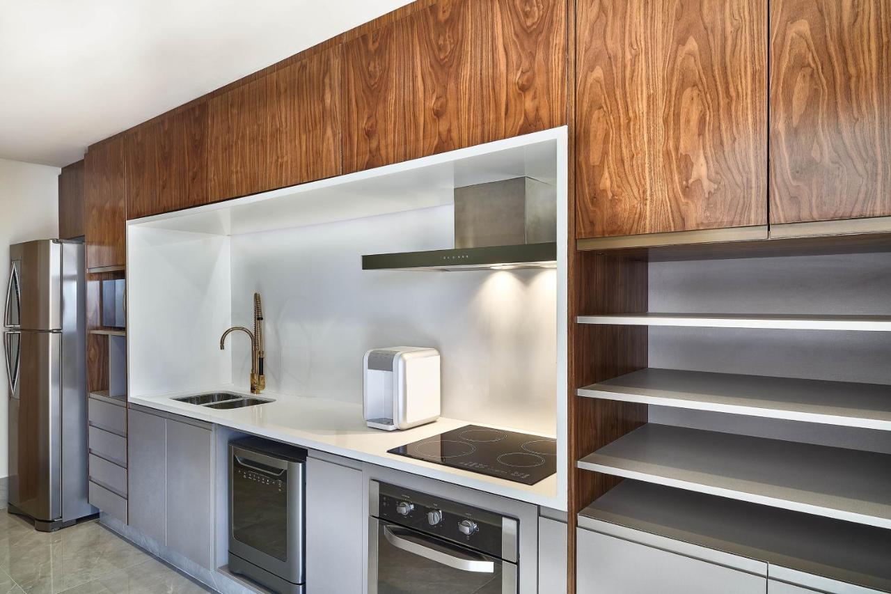 シェラトン サントス ホテル エクステリア 写真 A modern kitchen